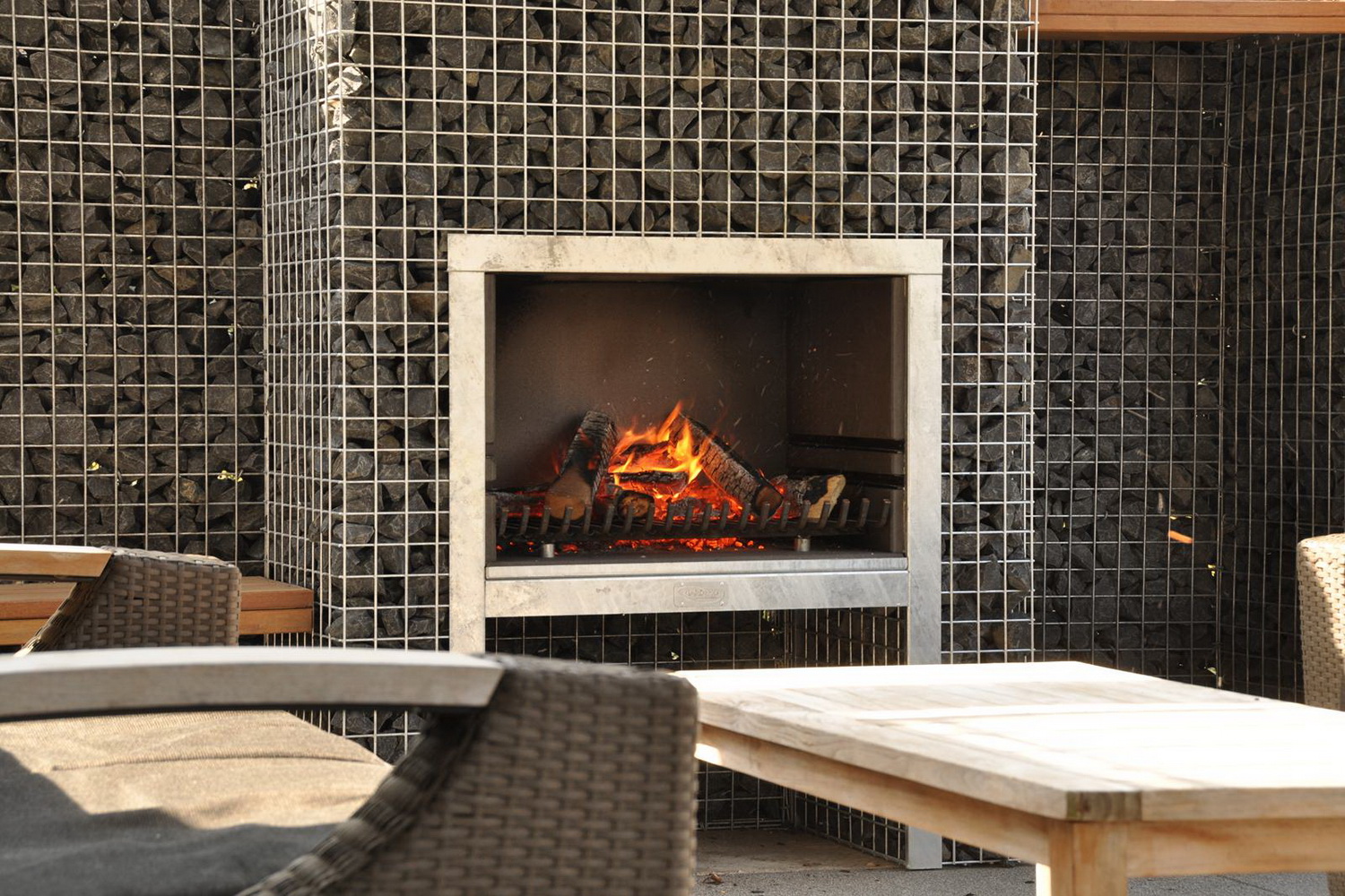 Blockkamin Grill XL
