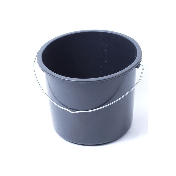 Eimer Kunststoff schwarz 12 Liter