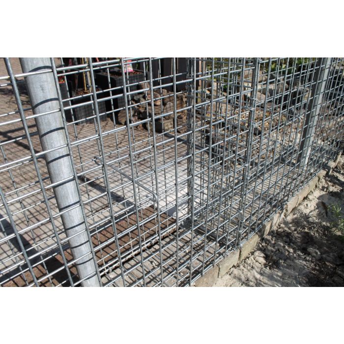 Aufbau Gabionen Zübehör