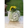 Design Gabionen Vase 30cm