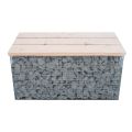 Gabionen-Bank lxhxt 2,00 x 0,45m x 0,47m