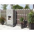 Steinkorb Wandkamin Grill lxhxt 0,95m x 1,80m x 0,48m