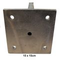 Füßplatte 15 x 15cm