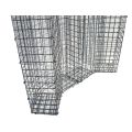 90 Grad Winkel Gabione lxhxt 1,00m x 1,80m x 0,22m