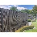Kunststoff-Sichtschutzzaun flache Verflechtung lxh 150cm x 150cm 