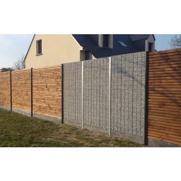 Ziersplitt-Gabione