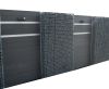 WPC Zaun kit lxh 90cm x 45cm 