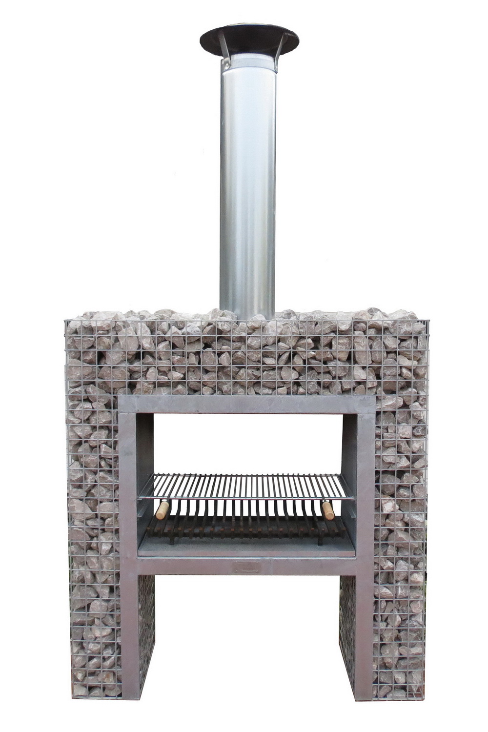 Gabionen Block-Kamin Grill