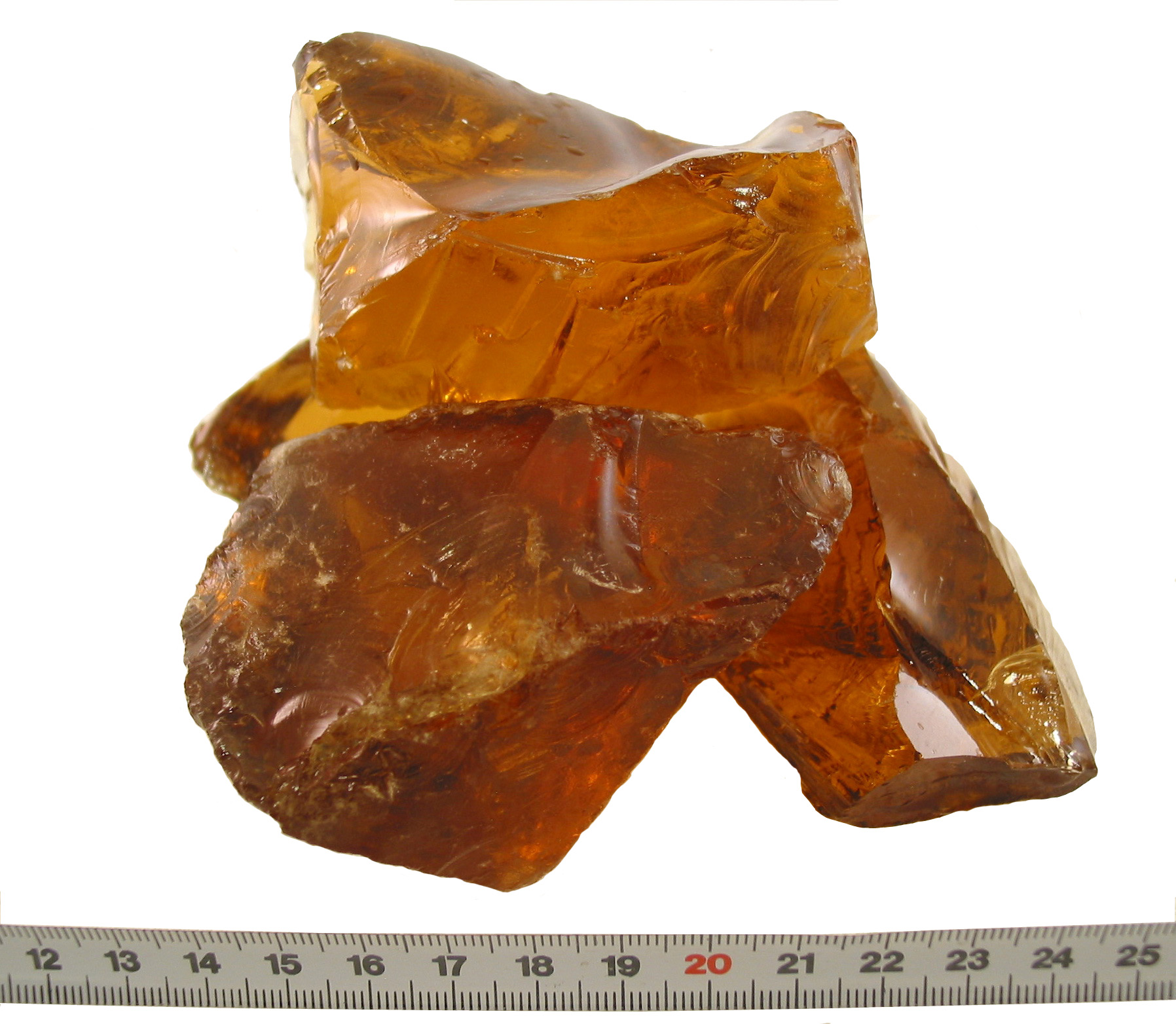 Glas-Brocken Bernstein 80-120mm