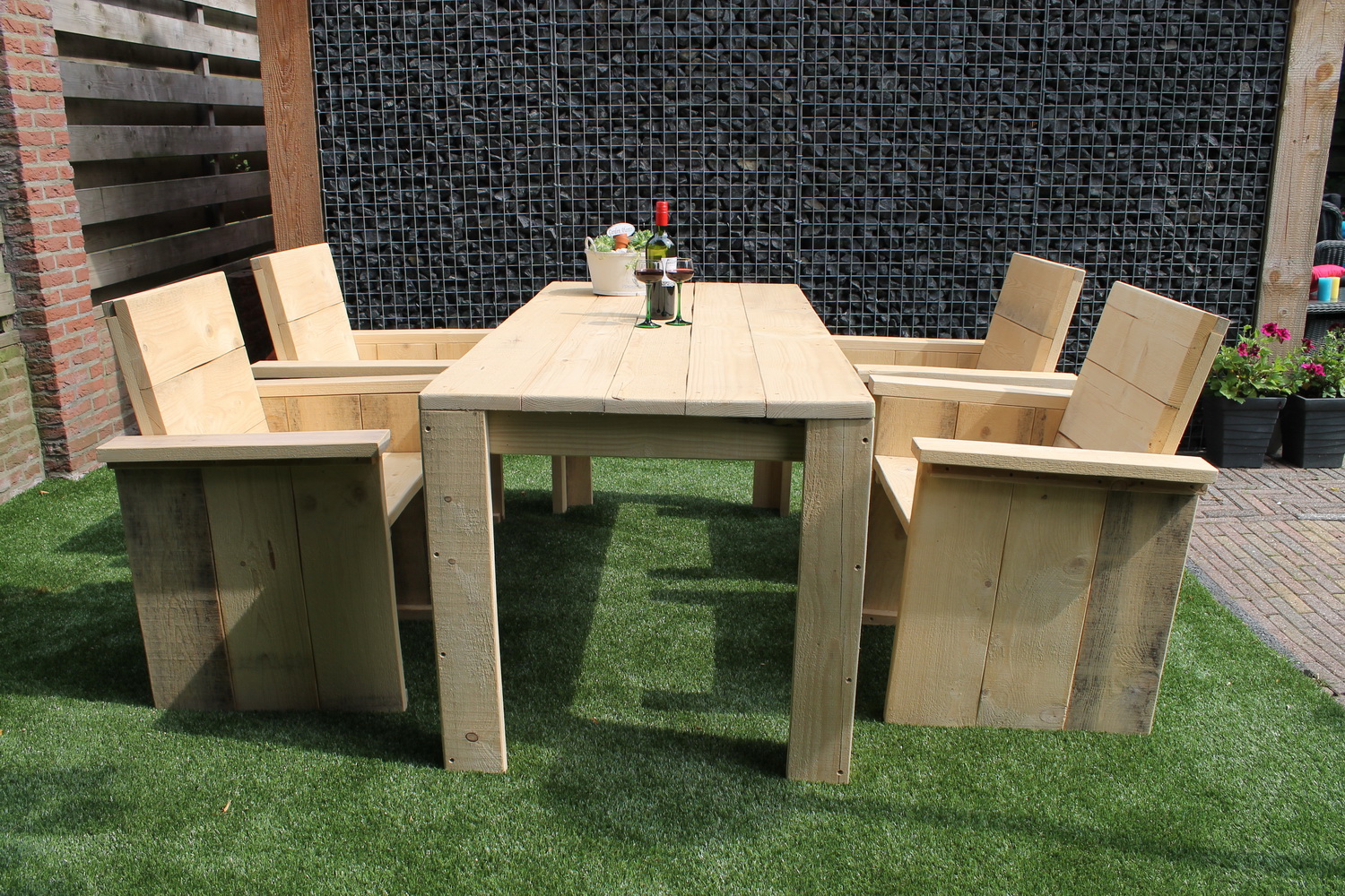 Bauholz  Gartenset