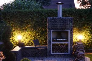 Gartenkamine Inspiration