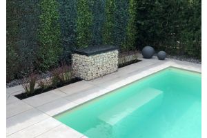 Gabionenbank Inspiration