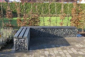 Gabionenbank Recycling Kunststof – Gabionenbank. Gabionenbank Recycling Kunststof