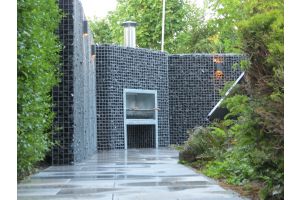 Gabionenkamine mit Basalt Bruchsteine – Basalt Bruchsteine Inspiration. Gabionenkamine mit Basalt Bruchsteine