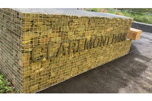 Claremont Park London Steinkörbe – Geschäftsanwendungen. Claremont Park London Steinkörbe