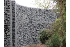 Gabionen mit Basalt Bruchsteine – Basalt Bruchsteine Inspiration. Gabionen mit Basalt Bruchsteine