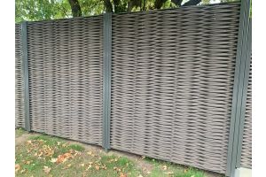 Inspirationsfoto – Kunststoff-Sichtschutzzaun