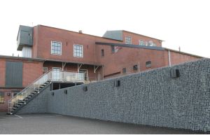 Gabionen mauer Geschäftsanwendungen – Bruchsteine. Gabionen mauer Geschäftsanwendungen