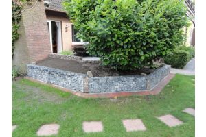 Gabionen mit Ardennen Grau – Ardennen grau Bruchsteine. Gabionen mit Ardennen Grau