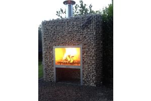 Gabionen Gartenkamin – Gartenkamine