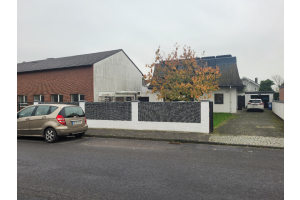 Gabionen im Bestehenden Sichtschutz – Gabionen. Gabionen im Bestehenden Sichtschutz