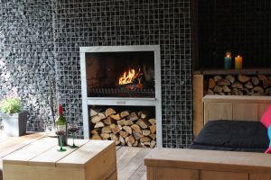 Gabionen Gartenkamin – Gartenkamine