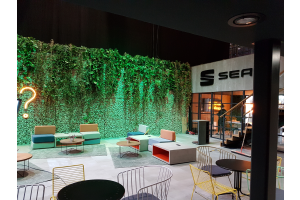 Gabionen-Messe – Aufbauteam. Gabionen-Messe