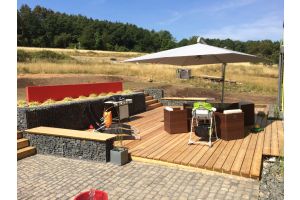 Gabionen mit Bruchsteine – Gabionen. Gabionen mit Bruchsteine