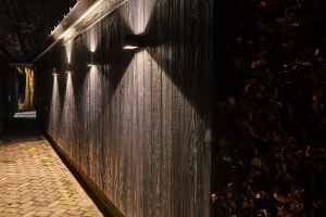 Inspirationsfoto mit LED-Beleuchtung – Gabionen LED beleuchtung