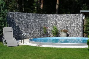 Gabionen mit Ardennen Grau – Ardennen grau Bruchsteine. Gabionen mit Ardennen Grau