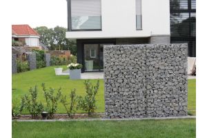 Gabionenzaun – Gabionen. Gabionenzaun