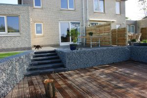 Steinkörbe mit Basalt Bruchsteine – Basalt Bruchsteine Inspiration. Steinkörbe mit Basalt Bruchsteine