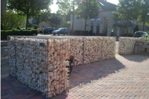 Gabionen mit Yellow Sun – Yellow Sun Bruchstein Inspiration. Gabionen mit Yellow Sun