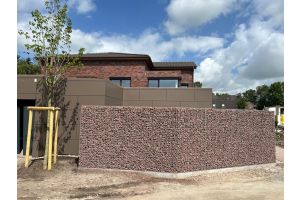 Basalt Braun Gabionen Sichtschutz – Gabionen. Basalt Braun Gabionen Sichtschutz