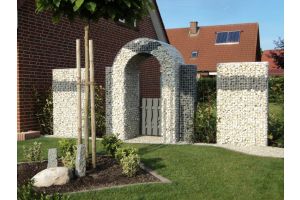 Gabione – Gabionen-Säulen