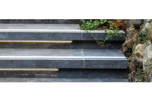 Inspirationsfoto mit LED-Beleuchtung – Gabionen LED beleuchtung