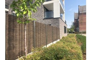 Inspirationsfoto – Kunststoff-Sichtschutzzaun