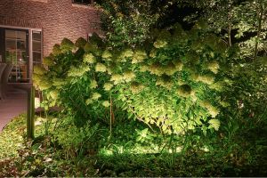 Inspirationsfoto mit LED-Beleuchtung – Gabionen LED beleuchtung