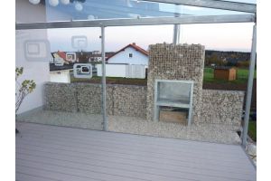 Gabionen Gartenkamin – Gartenkamine