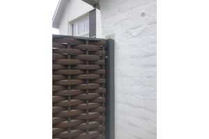 Inspirationsfoto – Kunststoff-Sichtschutzzaun