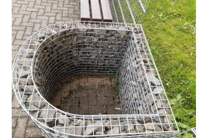 Gabionenbank – Gabionenbank. Gabionenbank