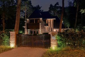 Inspirationsfoto mit LED-Beleuchtung – Gabionen LED beleuchtung