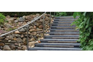 Inspirationsfoto mit LED-Beleuchtung – Gabionen LED beleuchtung