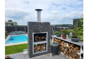 Gabionen Gartenkamin – Gartenkamine