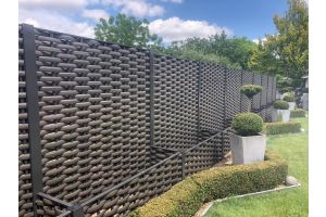 Inspirationsfoto – Kunststoff-Sichtschutzzaun