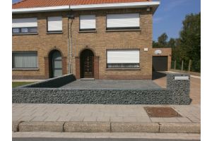 Gabionen mit Basalt Bruchstein – Basalt Bruchsteine Inspiration. Gabionen mit Basalt Bruchstein