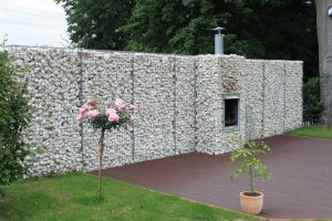 Gabionen Kamine mit Yellow Sun – Yellow Sun Bruchstein Inspiration. Gabionen Kamine mit Yellow Sun