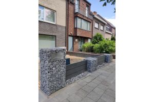 Gabionen Briefkasten – Geschäftsanwendungen. Gabionen Briefkasten