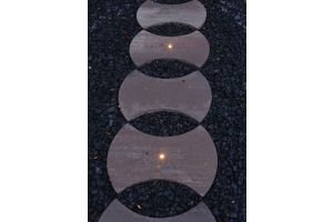 Inspirationsfoto mit LED-Beleuchtung – Gabionen LED beleuchtung