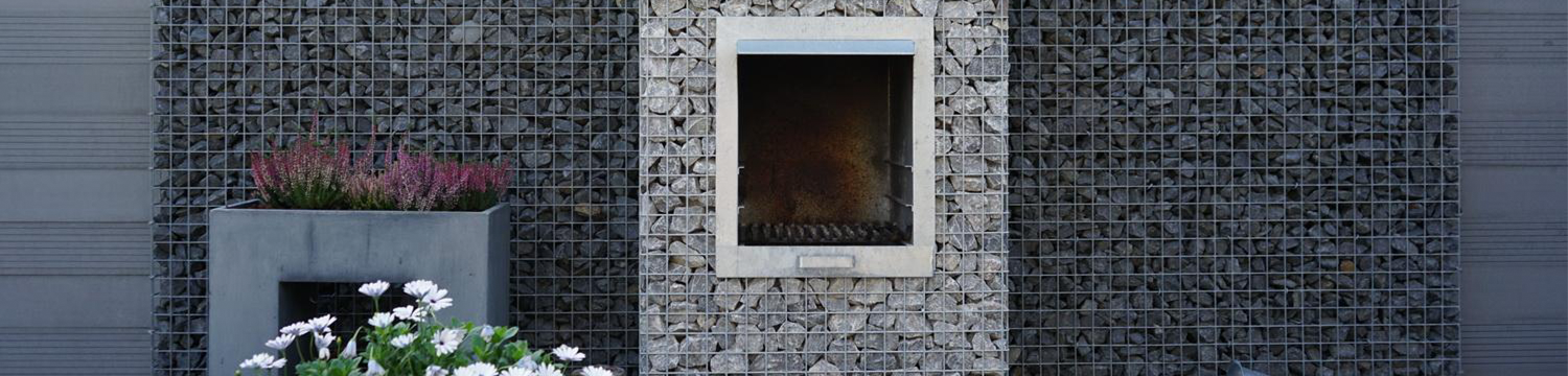 Steinkörbe selber bauen